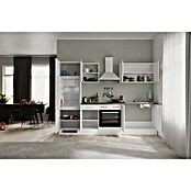 Flex-Well Lucca Küchenzeile Typ 1 (Breite: 270 cm, Höhe: 200 cm, Weiß, Mit Elektrogeräten) | BAUHAUS