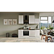 Flex-Well Lucca Küchenzeile Typ 1 (Breite: 220 cm, Höhe: 234 cm, Weiß, Mit Elektrogeräten) | BAUHAUS