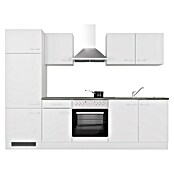 Flex-Well Lucca Küchenzeile Typ 1 (Breite: 270 cm, Höhe: 200 cm, Weiß, Mit Elektrogeräten) | BAUHAUS