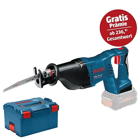 Bosch Professional AMPShare 18V Akku-Säbelsäge GSA 18 V-LI