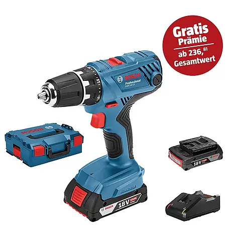 Bosch Professional AMPShare 18V Akku-Bohrschrauber GSR 18V-21 L-Boxx
