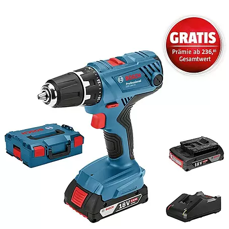 Bosch Professional AMPShare 18V Akku-Bohrschrauber GSR 18V-21 L-Boxx
