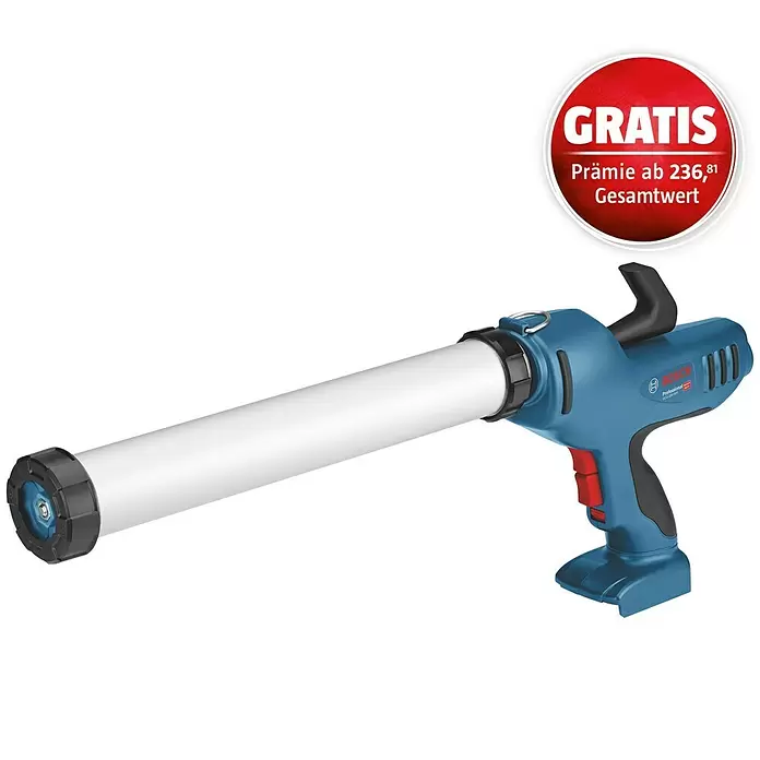 Bosch Professional AMPShare 18V Akku-Kartuschenpresse GCG 18V-60018 V, Ohne Akku, Geeignet für: Kartuschen/Folienbeutel bis 600 ml Campaign
