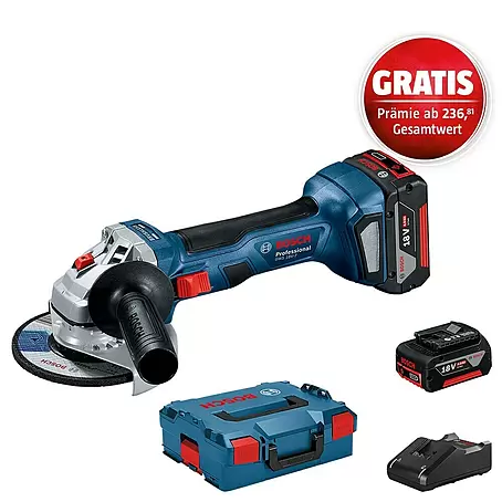 Bosch Professional AMPShare 18V Akku-Winkelschleifer GWS 18V-7