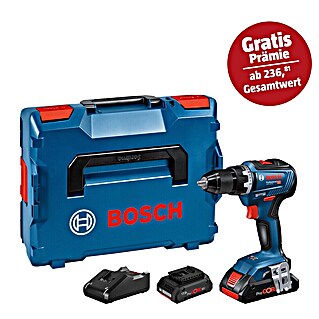 Bosch Professional AMPShare 18V Akku-Bohrschrauber GSR 18V-55 (18 V, 2 Akkus, 4 Ah)