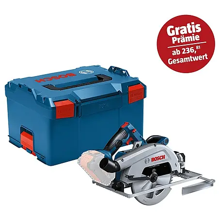 Bosch Professional AMPShare 18V Akku-Handkreissäge GKS 18V-68 GC Solo
