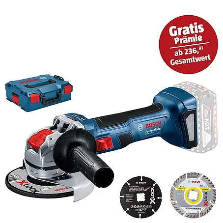 Bosch Professional AMPShare 18V Akku-Winkelschleifer GWX 18V-7