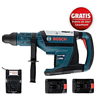 Bosch Professional AMPShare 18V Akku-Kombihammer 18V-45 C (18 V, 2 Akkus, 12 Ah, 12,5 J)