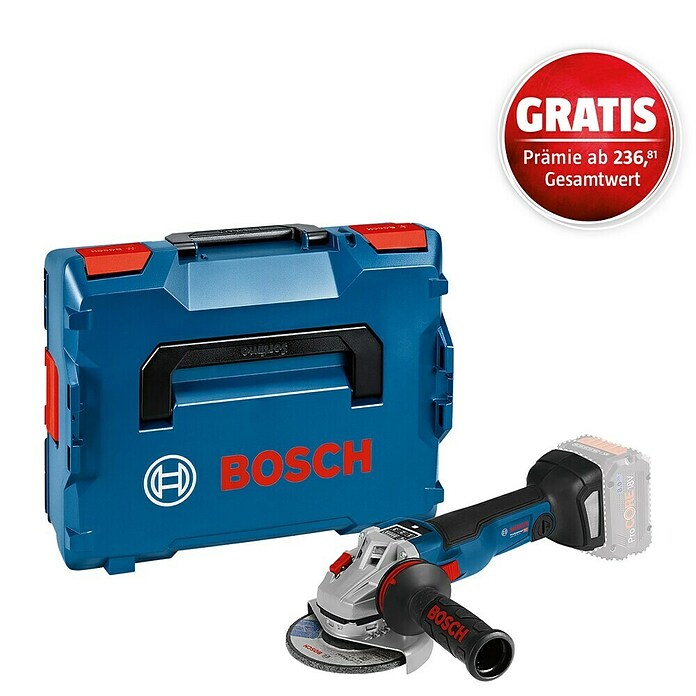 Bosch Professional AMPShare 18V Akku-Winkelschleifer GWS 18V-10SC (18 V, Ohne Akku, Durchmesser Scheibe: 125 mm) | BAUHAUS