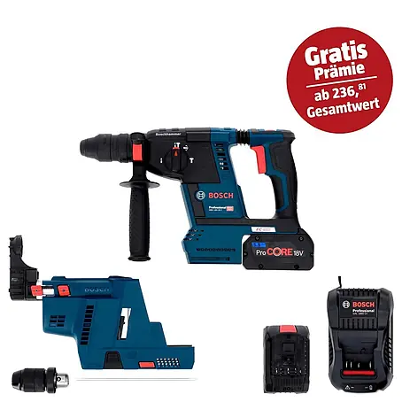 Bosch Professional AMPShare 18V Akku-Kombihammer GBH 18V-26 F