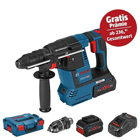 Bosch Professional AMPShare 18V Akku-Kombihammer GBH 18V-26 F
