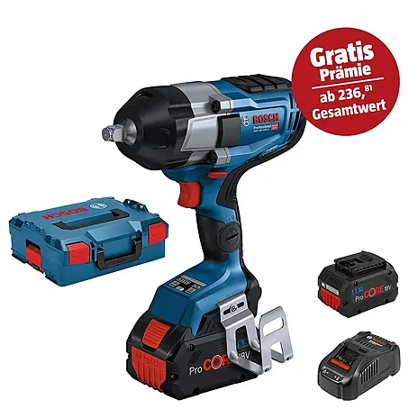 Bosch Professional AMPShare 18V Akku-Drehschlagschrauber GDS 18V-1000 C