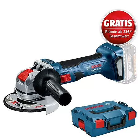 Bosch Professional AMPShare 18V Akku-Winkelschleifer GWX 18V-7 125 mm