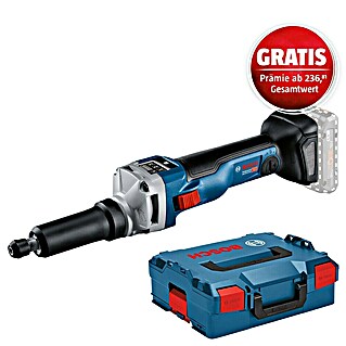 Bosch Professional AMPShare 18V Akku-Geradschleifer GGS 18V-10 SLC (18 V, Ohne Akku, Leerlaufdrehzahl: 10.500 U/min, Kunststoffkoffer)