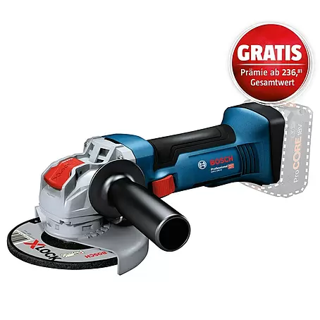 Bosch Professional AMPShare 18V Akku-Winkelschleifer GWX 18V-8 125 mm
