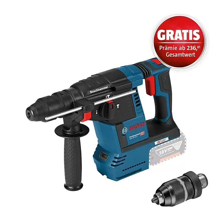 Bosch Professional AMPShare 18V Akku-Kombihammer GBH 18V-26 F18 V, Ohne Akku, 2,6 J, Ohne Koffer