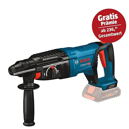 Bosch Professional AMPShare 18V Akku-Kombihammer GBH 18 V-26 D