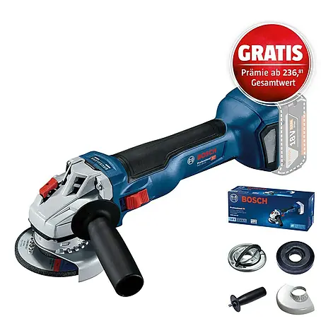 Bosch Professional AMPShare 18V Akku-Winkelschleifer GWS 18V-10 115 mm