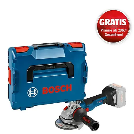 Bosch Professional AMPShare 18V Akku-Winkelschleifer GWX 18V-10 PSC