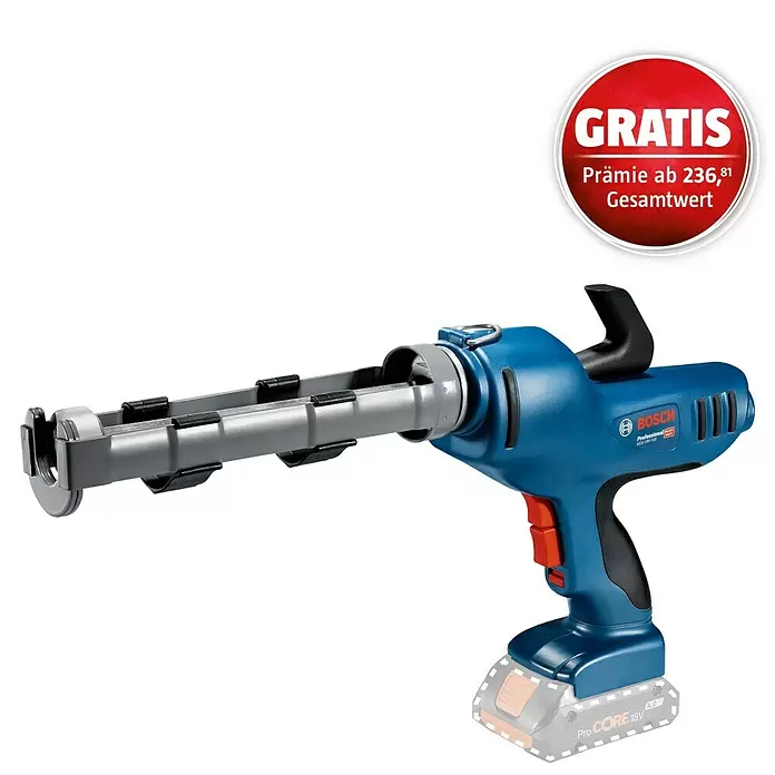 Bosch Professional AMPShare 18V Akku-Kartuschenpresse GCG 18V-31018 V, Ohne Akku, Betriebsdruck: 3,5 kN
