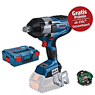 Bosch Professional AMPShare 18V Akku-Drehschlagschrauber GDS 18V-1050 HC (18 V, Ohne Akku, 1.050 Nm, Inkl. Bluetooth Low Energy Modul GCY 42)