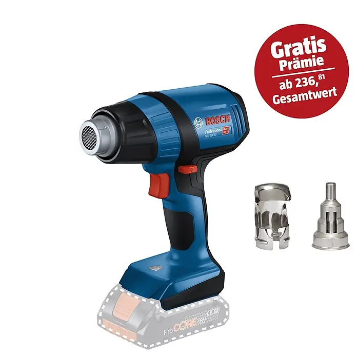 Bosch Professional AMPShare 18V Akku-Heißluftgebläse GHG18V-50