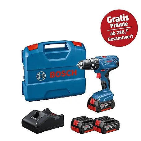 Bosch Professional AMPShare 18V Akku-Schlagbohrschrauber GSB 18V-21