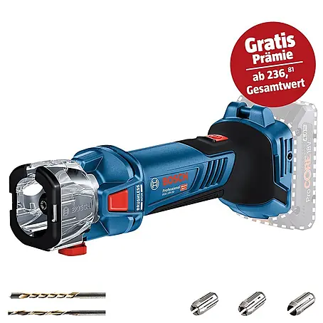 Bosch Professional AMPShare 18V Akku-Rotationswerkzeug GCU 18V-30 L