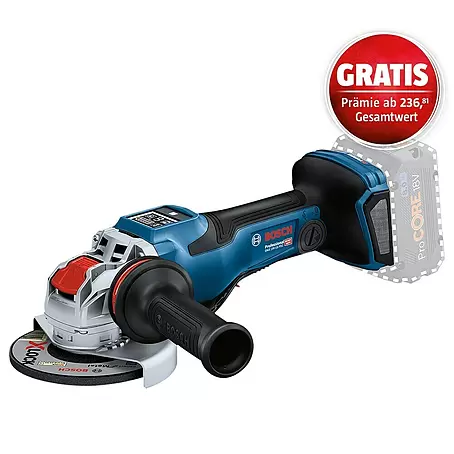 Bosch Professional AMPShare 18V Akku-Winkelschleifer GWX 18V-15 PSC Biturbo