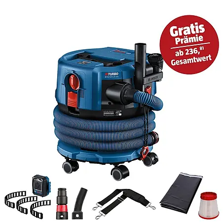 Bosch Professional AMPShare 18V Akku-Nass-Trockensauger GAS 18V-12 MC