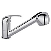 Grifo de cocina extensible Drift (Cromo, Brillante) | BAUHAUS