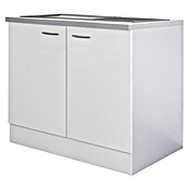 Flex-Well Wito Spülenunterschrank (B x T x H: 100 x 60 x 85 cm, Weiß) | BAUHAUS