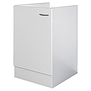 Flex-Well Wito Spülenunterschrank (B x T x H: 50 x 57 x 82 cm, Weiß)