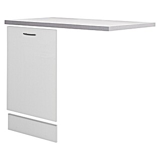 Flex-Well Wito Geschirrspülerfront (B x T x H: 110 x 60 x 85 cm, Weiß)