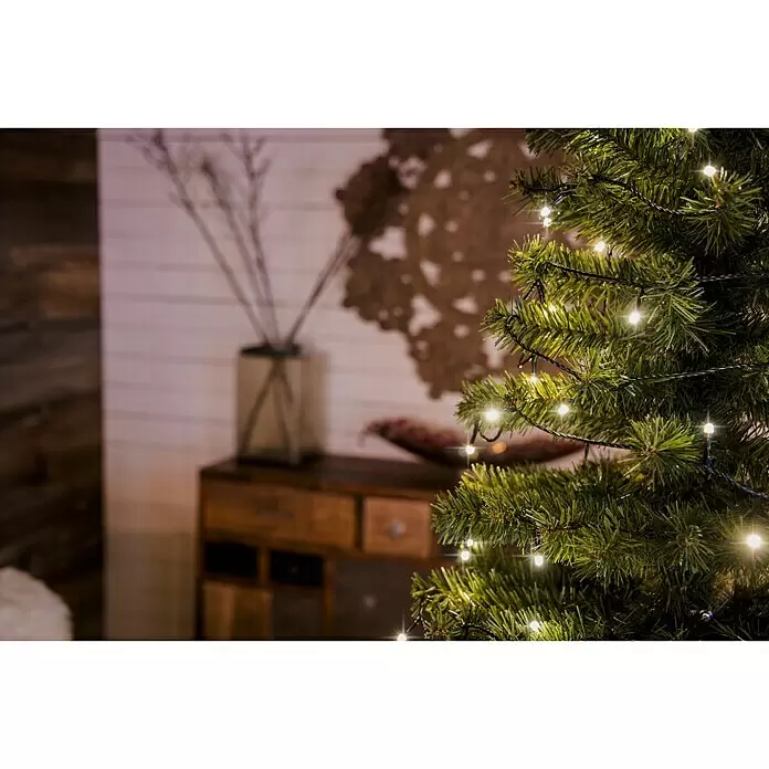 Konstsmide LED-Lichterkette Micro LED - Innen, Lichtfarbe: Warmweiß, Anzahl Leuchtmittel: 35 Stk., Netzbetrieben - Vorderansicht