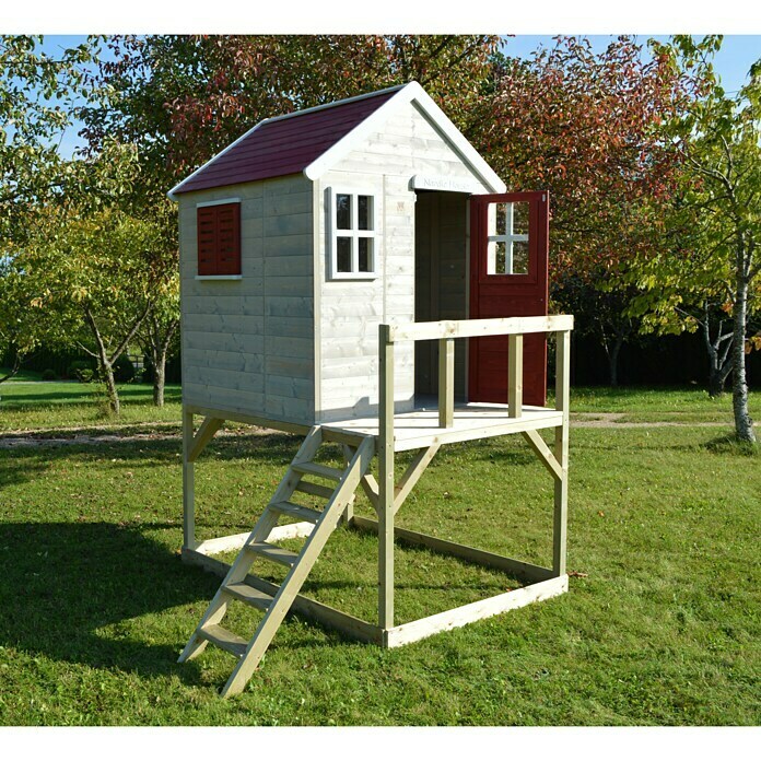 Wendi Toys Spielhaus Storch160 x 190 cm Mood Shot