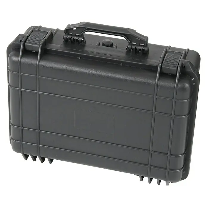 Hepco & Becker Werkzeugkoffer Solid 5610 - Polypropylen - Schwarzer, robuster Werkzeugkoffer mit Tragegriff und stabilen Verschlüssen für sicheren Transport. Ideal für empfindliche Ausrüstung.