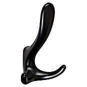 Walteco Garderobna kuka Trillo  (D x Š x V: 128 x 78 x 56 mm, Crna) | BAUHAUS