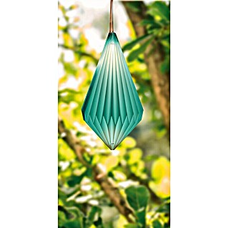 Starlux Solar-Hängeleuchte Laterne (L x B x H: 25 x 25 x 40 cm, Grün)