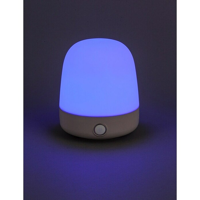 Starlux LED-Tischleuchte Mini (0,3 W, L x B x H: 10 x 10 x 12 cm, Off White, RGBW) | BAUHAUS