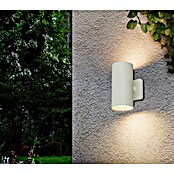 Starlux LED-Außenwandleuchte Avio (2,6 W, 7,1 x 5,3 x 11 cm, IP44, Matt Weiß) | BAUHAUS