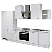 Flex-Well Wito Küchenzeile (Breite: 310 cm, Höhe: 234 cm, Weiß, Mit Elektrogeräten) | BAUHAUS