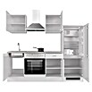 Flex-Well Wito Küchenzeile Typ 1 (Breite: 220 cm, Höhe: 200 cm, Weiß, Mit Elektrogeräten) | BAUHAUS