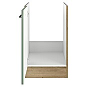 Flex-Well Cara Spülenunterschrank (B x T x H: 50 x 57 x 82 cm, Grün) | BAUHAUS