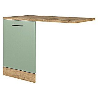 Flex-Well Cara Geschirrspülerfront (B x T x H: 110 x 60 x 85 cm, Grün)