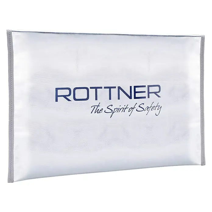 Rottner Aufbewahrungstasche - 34 x 47 cm, Kunststoff - Rottner Dokumententasche aus hochwertigem Material zum Schutz wichtiger Dokumente vor Hitze und Beschädigung.