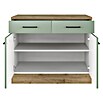 Flex-Well Cara Unterschrank (B x T x H: 100 x 60 x 85 cm, Grün) | BAUHAUS