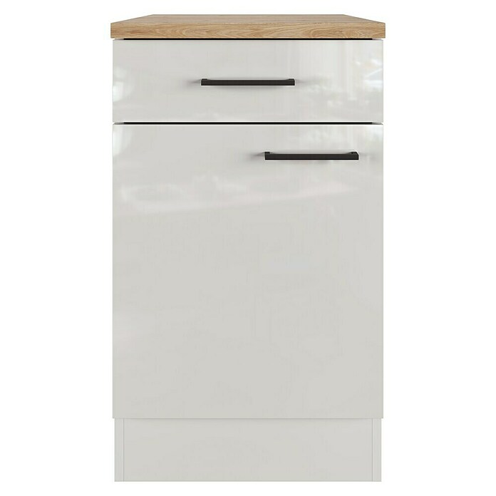 Flex-Well Lund Unterschrank (B x T x H: 50 x 60 x 85 cm, Lichtgrau) | BAUHAUS