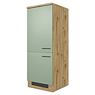 Flex-Well Cara Geräteumbauschrank (B x T x H: 60 x 57 x 161 cm, Grün)