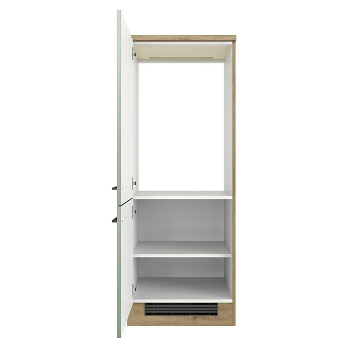 Flex-Well Cara Geräteumbauschrank (B x T x H: 60 x 57 x 161 cm, Grün) | BAUHAUS